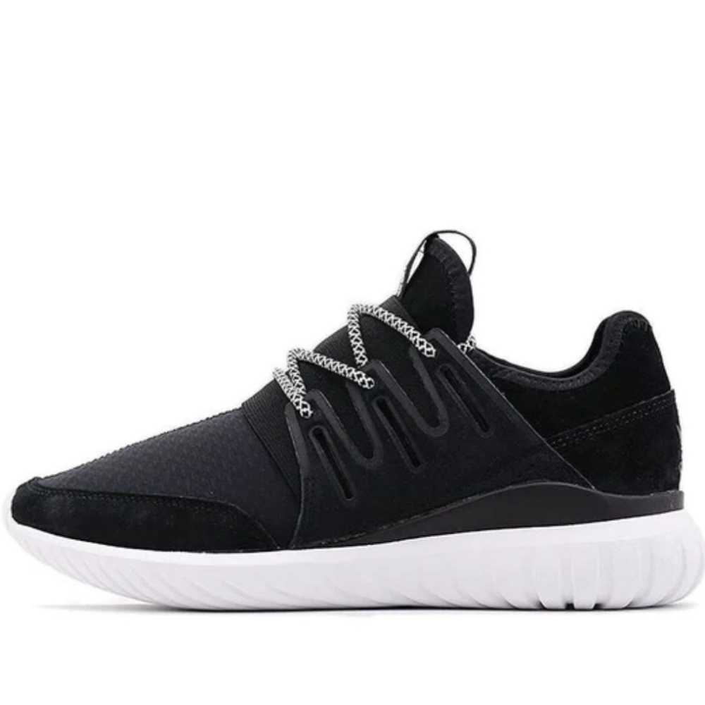 Adidas Tubular Radial 'Core Black White' BB2401 Athletic Shoes Size 8.5 - Picture 8 of 13